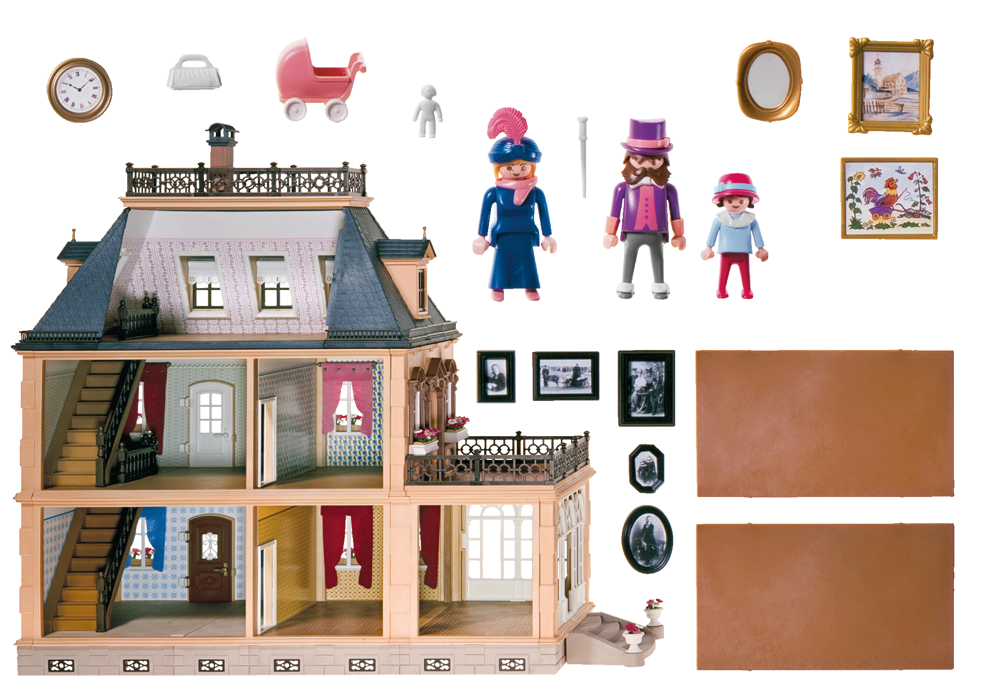 Large Victorian Dollhouse - 70890 | PLAYMOBIL®